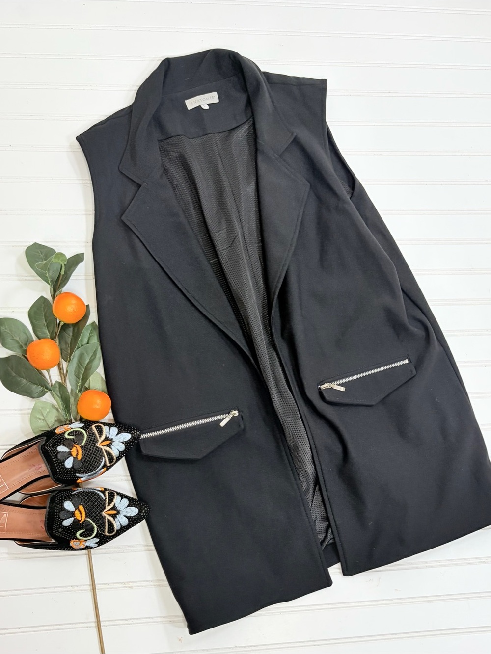 Anatomie Open Front Vest